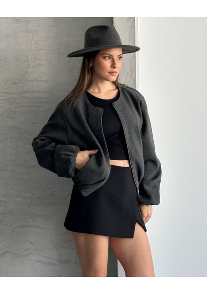Içi Peluş Kruveze Süet Ceket modelleri