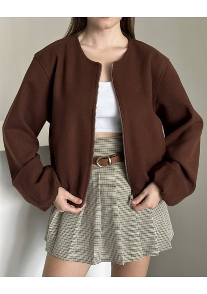 Içi Peluş Kruveze Süet Ceket modelleri