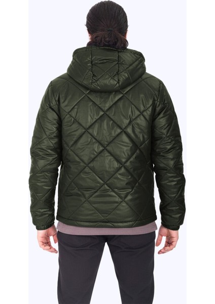 Su ve Rüzgar Geçirmez Jel Elyaflı Kapitone Cepli Spor Mont fırsatları