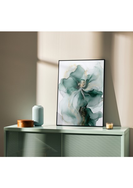 Çerçevesiz Poster 2 Adet Çiçek Desen Temalı Dijital Baskılı Çerçeve, Tablo Için Poster indirimleri