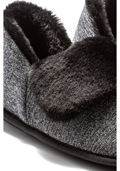 Martha Kadın Peluş Ev Botu Siyah 37/41 fiyatları