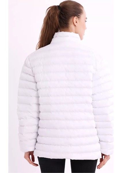 İçi Astarlı Su ve Rüzgar Geçirmez Cepli Kadın Mont fırsatları