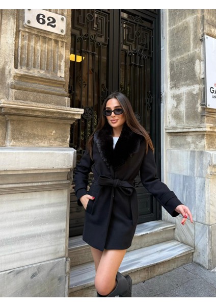 Kürklü Kaşe Kaban fiyatları