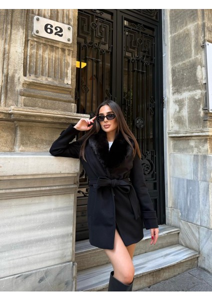 Kürklü Kaşe Kaban fırsatları