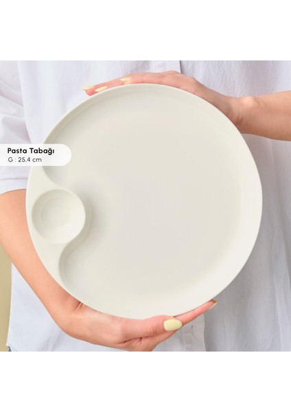 Stream Bone Salsa 34 Parça 6 Kişilik Kahvaltı Takımı