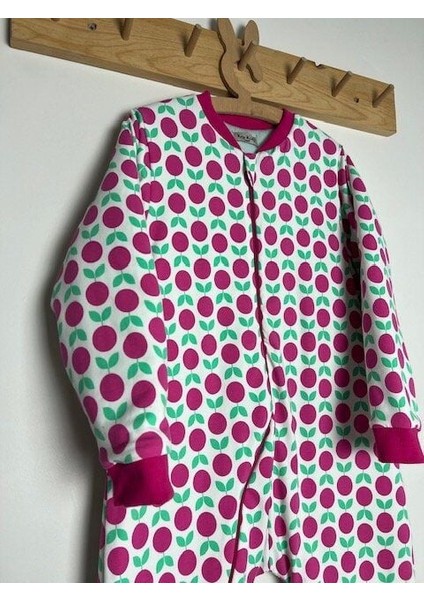 Fuşya Elmalı Pamuklu Bacaklı 8/10/12 Yaş Büyük Beden 2.5 Tog Kışlık Kalın Kızçocuk Uyku Tulumu fiyatları