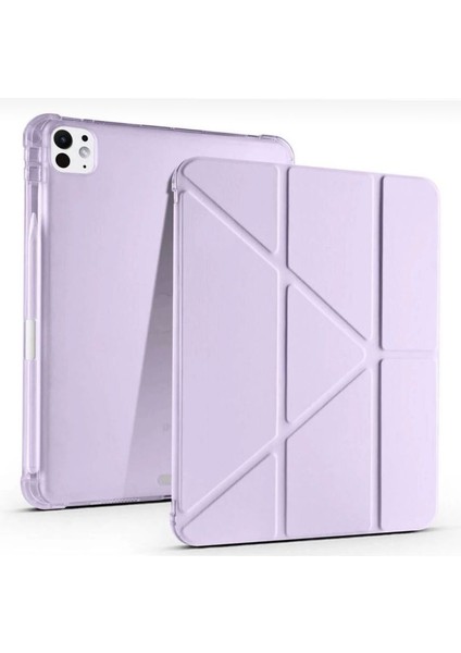 Iyolit Apple Air 13 Sert Kapaklı Kalemlikli Tablet Kılıfı