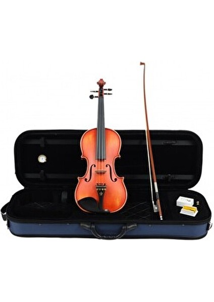 VLA6 3/4 Keman Masif Ağaç Gövde ve Abanoz Klavye ile Öğrenci Seviyesi İçin fırsatları