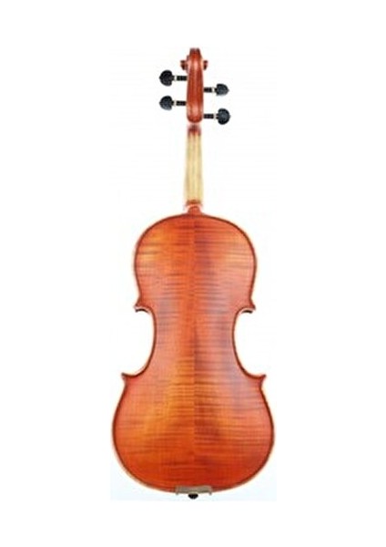 VLA6 3/4 Keman Masif Ağaç Gövde ve Abanoz Klavye ile Öğrenci Seviyesi İçin
