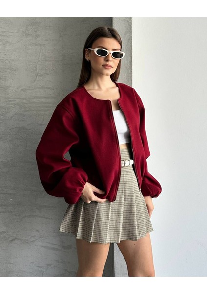 Içi Peluş Kruveze Süet Ceket