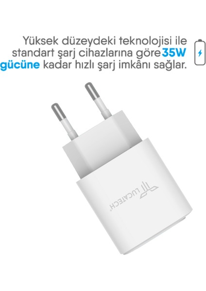 35W Pd Type-C Smart Adaptör — iPad 10 / iPad Pro 11 / iPad Air 5 (Akıllı Güç) fiyatları