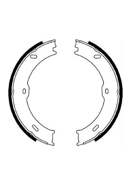 FSB4001 El Fren Balatası Pabuçlu Tek Teker Sprinter