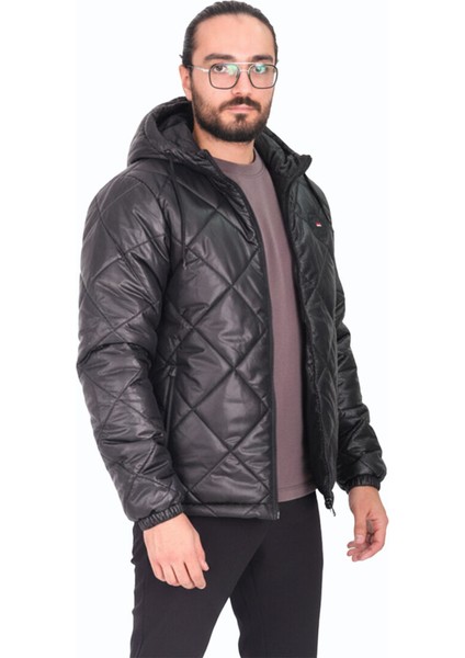 Su ve Rüzgar Geçirmez Jel Elyaflı Kapitone Cepli Spor Mont modelleri