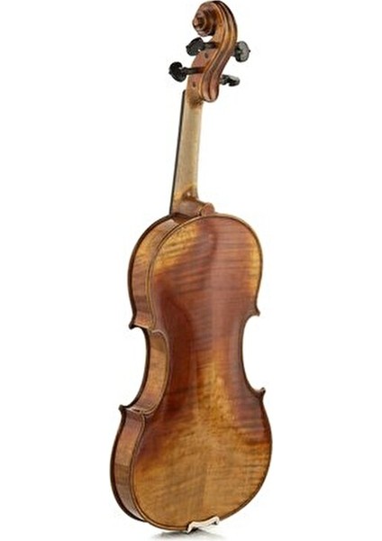 El Yapımı Keman Kelebek Kapaklı Abanoz Detaylarla Zenginleştirilmiş Ahşap Model