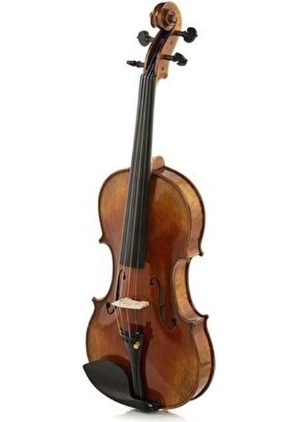 El Yapımı Keman Kelebek Kapaklı Abanoz Detaylarla Zenginleştirilmiş Ahşap Model