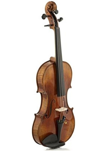 El Yapımı Keman Kelebek Kapaklı Abanoz Detaylarla Zenginleştirilmiş Ahşap Model