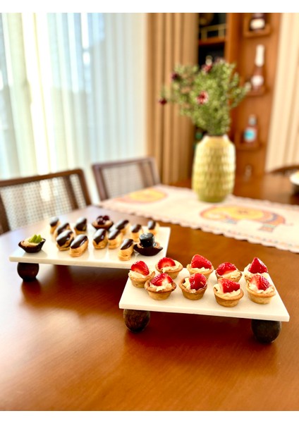 Mermer Top Ayaklı Stand modelleri