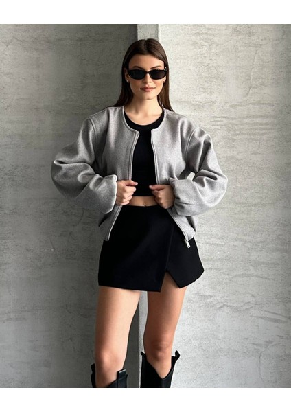 Içi Peluş Kruveze Süet Ceket modelleri