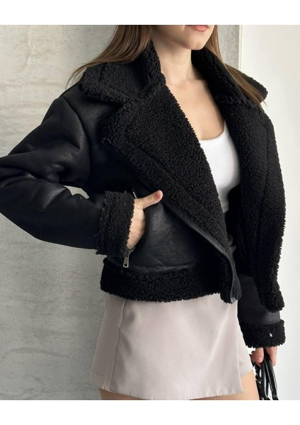 Içi Peluş Kruveze Süet Mont indirimleri