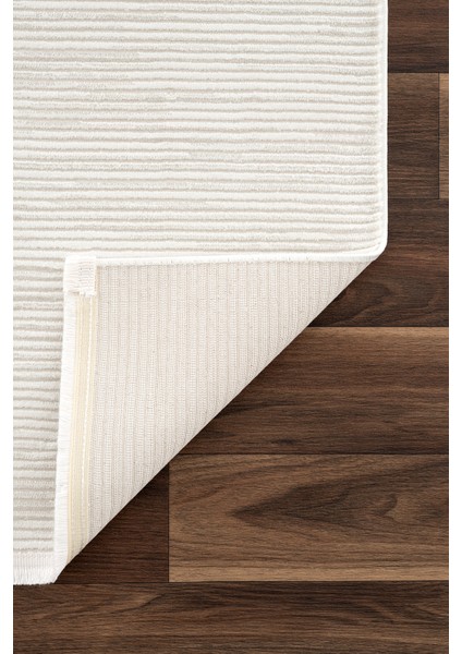 Lumina Krem Tozumaz Salon Koridor Balkon Teras Bahçe Oturma Odası Halısı 51376A