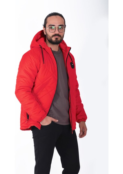 Su ve Rüzgar Geçirmez Jel Elyaflı Kapitone Cepli Spor Mont fırsatları