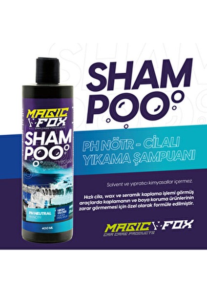 Jant Temizleyici ve pH Nötür Şampuan 400 ml Profesyonel Sonuçlar İçin Etkili Temizlik modelleri