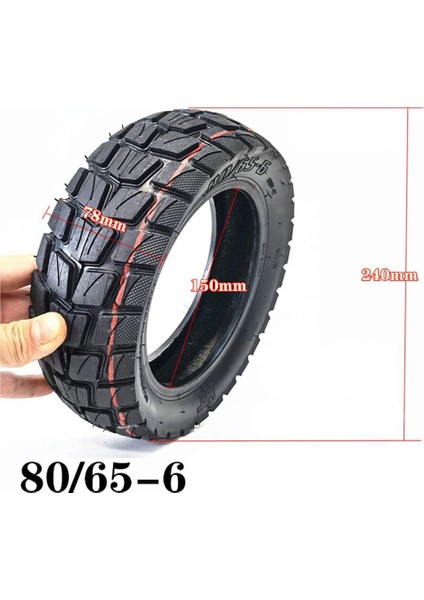 10 Inç Tubeless Elektrikli Scooter Lastiği, Kauçuk Lastikler, Arazi Lastiği (Yurt Dışından) fırsatları