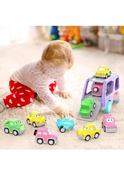 Büyük Boy Taşıyıcı Sesli Işıklı Oyuncak Kamyon Taşıyıcı Tır 34 Cm. indirimleri