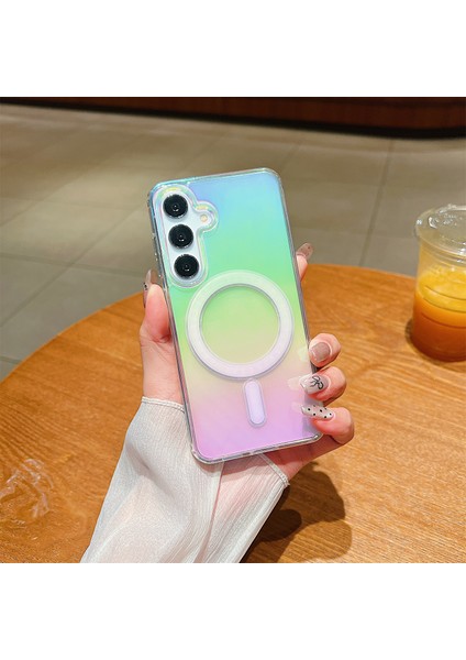 Samsung Galaxy A55 5g Akrilik + Tpu Degrade Telefon Kılıfı (Yurt Dışından)