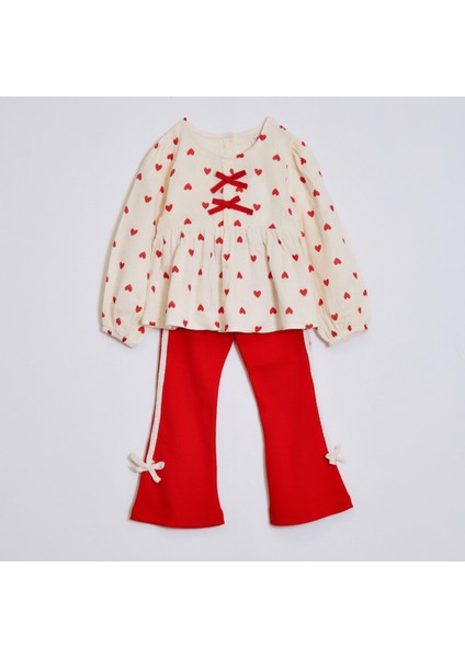 Kız Çocuk Taytlı Takım