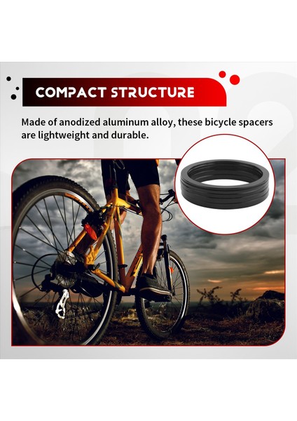 10 Adet 7 8 9 10 11 Vites Direksiyon Simidi Göbeği Ara Parçası Rondelası (Siyah, Kırmızı) (Yurt Dışından) indirimleri