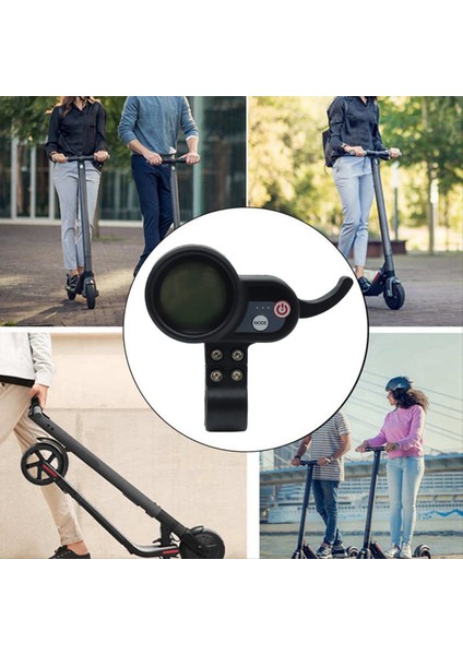 Jp Için LCD Ekranlı Gösterge Paneli Elektrikli Scooter Hızlandırıcı Aksesuarları (Yurt Dışından) indirimleri