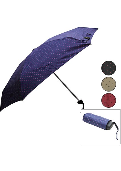 MAR-210 Cep Tipi Bayan - Manuel Renkli Şemsiye