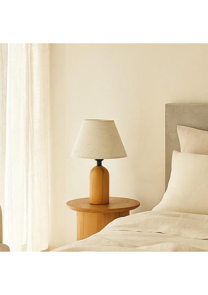 Willow Ahşap Abajur 242327