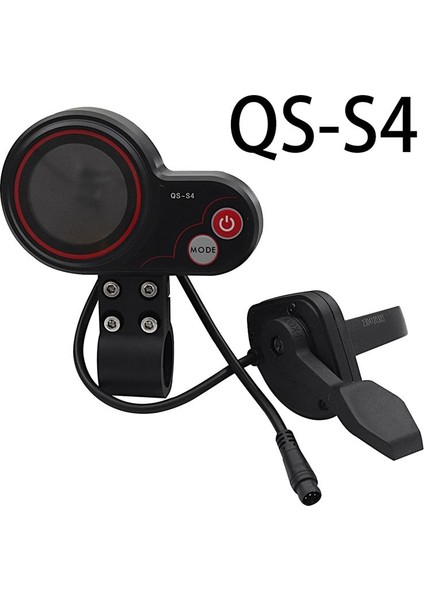 Qs-S4 36V-60V Başparmak Gaz Kelebeği LCD Ekran Kiti + 3pın Kontak Kilidi Anahtarı (Yurt Dışından) modelleri