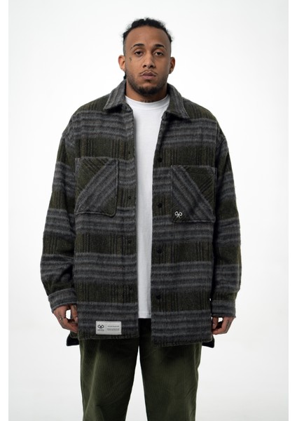 Overshirt Kalın Ceket