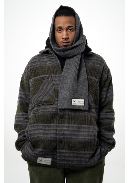 Overshirt Kalın Ceket