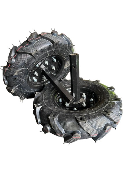 , Fırtına 310 7 Hp Marşlı Çapa Makinası Uyumlu Lastik TAKIM,HAVALI,400X8 modelleri