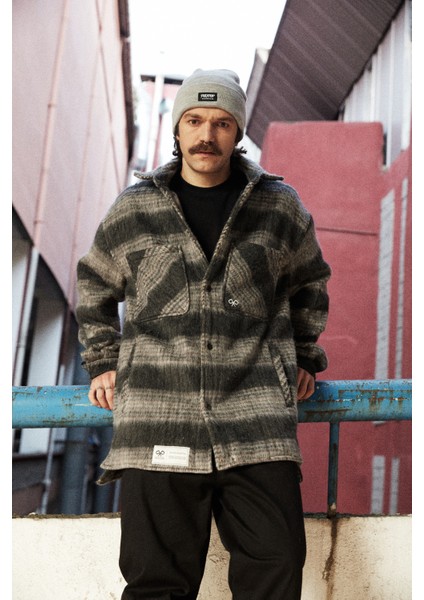 Overshirt Kalın Ceket