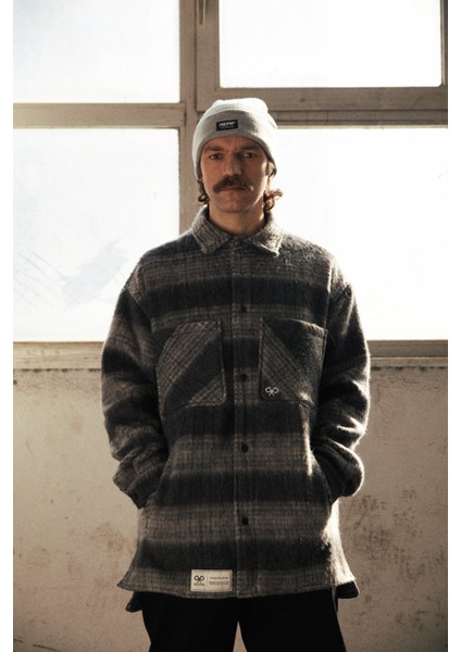 Overshirt Kalın Ceket