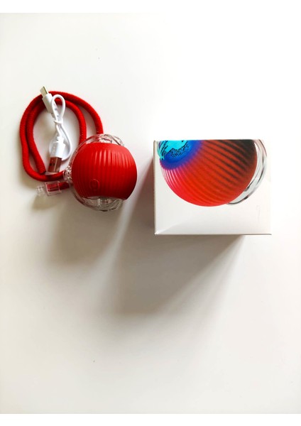 Kedi ve Köpek Ipli USB Şarzlı Hareketli Top indirimleri