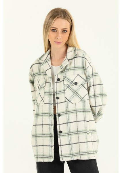 Cepli Ekose Oduncu Gömlek Yeşil Çizgili Pamuklu fiyatları