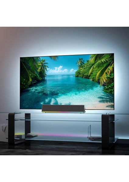 FS104 Kablosuz Bluetooth Soundbar Hoparlör Speaker 16W Siyah fırsatları