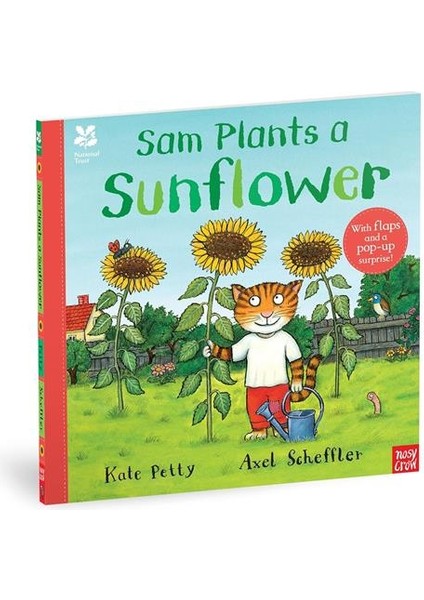 National Trust: Sam Plants A Sunflower
