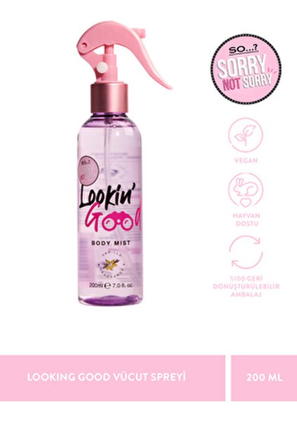 Lookin' Good Vücut Spreyi 200 ml Ananas ve Vanilya Notalarıyla Ferahlatıcı modelleri