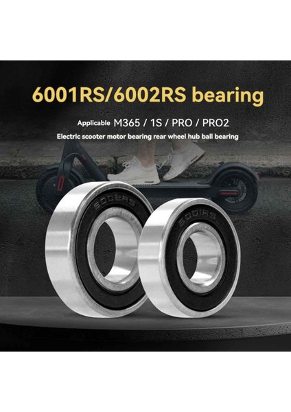 M365 Pro 1s Pro 2 Tüm Elektrikli Scooter Için 2 Adet Hassas Rulman (Yurt Dışından) fırsatları