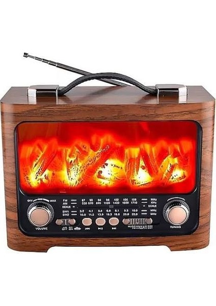 RT-733 Taşınabilir Şarjlı Fenerli Nostaljik Radyo fiyatları