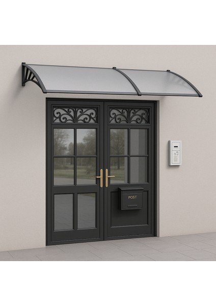 Cosmos Kapı Pencere Üstü Pratik Sundurma 105X240 - Şeffaf modelleri