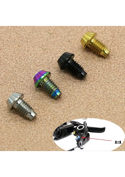 Magura Tc4 Hidrolik Disk Bisiklet Fren Vidası Için 2 Adet - Altın (Yurt Dışından) modelleri