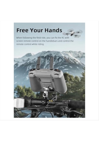 Mini 4 Pro/djı Air 3 Uzaktan Kumanda ile Uyumlu Bisiklet Standı (Yurt Dışından) fırsatları